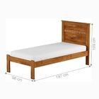 Cama Solteiro Gwen Mel