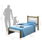 Cama Solteiro Helo Com Colchão