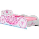Cama Solteiro Infantil Carruagem 188x88cm Móveis Estrela