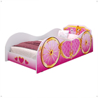 Cama Solteiro Infantil Colchão D20 88x188cm Princesa Unicórni
