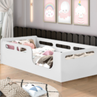 Cama Solteiro Infantil Segura Confortável Montessoriana Branco