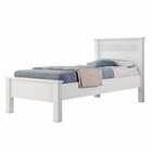 Cama Solteiro Irlanda  Branco