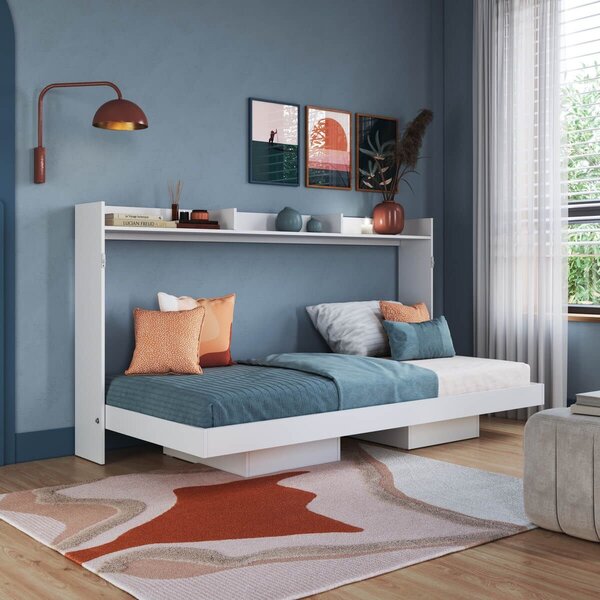 Cama Solteiro Juvenil Articulável Horizontal 80 Hanover  Bran