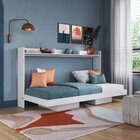 Cama Solteiro Juvenil Articulável Horizontal 80 Hanover  Bran