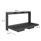 Cama Solteiro Juvenil Articulável Horizontal 80 Hanover  Graf