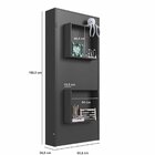 Cama Solteiro Juvenil Articulável Vertical 80 Vancouver Grafi