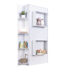 Cama Solteiro Juvenil Articulável Vertical Com Estante  80 Va