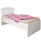 Cama Solteiro Juvenil Baleares Branco – Conquista