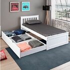 Cama Solteiro Juvenil Exclusive Com Gavetão Ou Cama Auxiliar