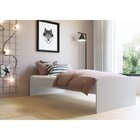 Cama Solteiro Juvenil New Conect Branco