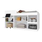 Cama Solteiro Juvenille Multifuncional I Branca