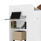 Cama Solteiro Juvenille Multifuncional I Branca