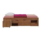 Cama Solteiro Kiara Madeira Maci