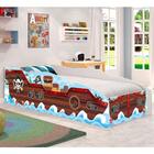 Cama Solteiro Kids Speciale Barco Pirata