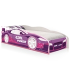 Cama Solteiro Kids Speciale Carro Rosa