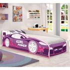 Cama Solteiro Kids Speciale Carro Rosa