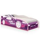 Cama Solteiro Kids Speciale Carro Rosa