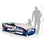 Cama Solteiro Kids Speciale Foguete Espacial Com Colchão