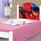 Cama Solteiro Lady Bug com Colchão