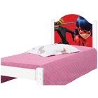 Cama Solteiro Lady Bug com Colchão