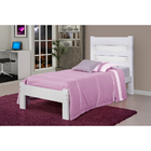 Cama Solteiro Lara - Branca