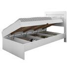 Cama Solteiro Larissa Branca Com Colchão Framar