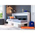 Cama Solteiro Latino Articulável Branca