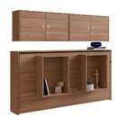 Cama Solteiro Latino Articulável Com Armário Aéreo Montana