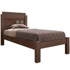 Cama Solteiro Letícia Chocolate