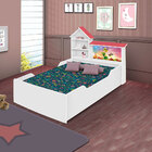 Cama Solteiro Lilly Com Casinha Fada Tinker Bell 5069