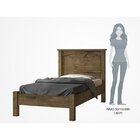 Cama Solteiro Lion J&a Móveis Jequitibá