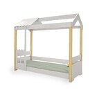 Cama Solteiro Livia Branca  - Divaloto