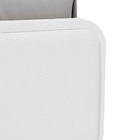 Cama Solteiro Loop - Lopas Branco