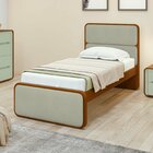 Cama Solteiro Loop Tecido Boucle