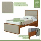 Cama Solteiro Loop Tecido Boucle