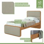 Cama Solteiro Loop Tecido Boucle