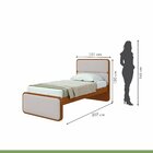 Cama Solteiro Loop Tecido Corano