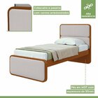 Cama Solteiro Loop Tecido Corano