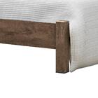 Cama Solteiro Luiza Detalhe Espelho Castanho/off White Vitamov