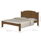 Cama Solteiro Maciel Castanho