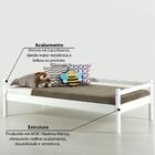 Cama Solteiro Madeira