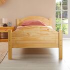 Cama Solteiro Madeira Maciça Com Estrado Flims