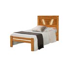 Cama Solteiro Madeira Maciça Mônaco Imbuia