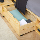 Cama Solteiro Madeira Multifuncional Com Mesa De Cabeceira Sa