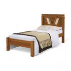 Cama Solteiro Magnólia Castanho Atraente