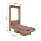 Cama Solteiro Manhattan Articulável I Montana