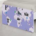 Cama Solteiro Mapa Viagens