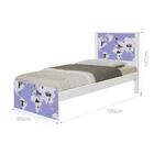 Cama Solteiro Mapa Viagens Com Colchão