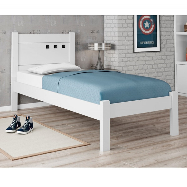 Cama Solteiro Mdf Flex Color Paola Ii Framar