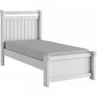 Cama Solteiro Mdf Reforçada - Zara-branco - Bianchi Móveis